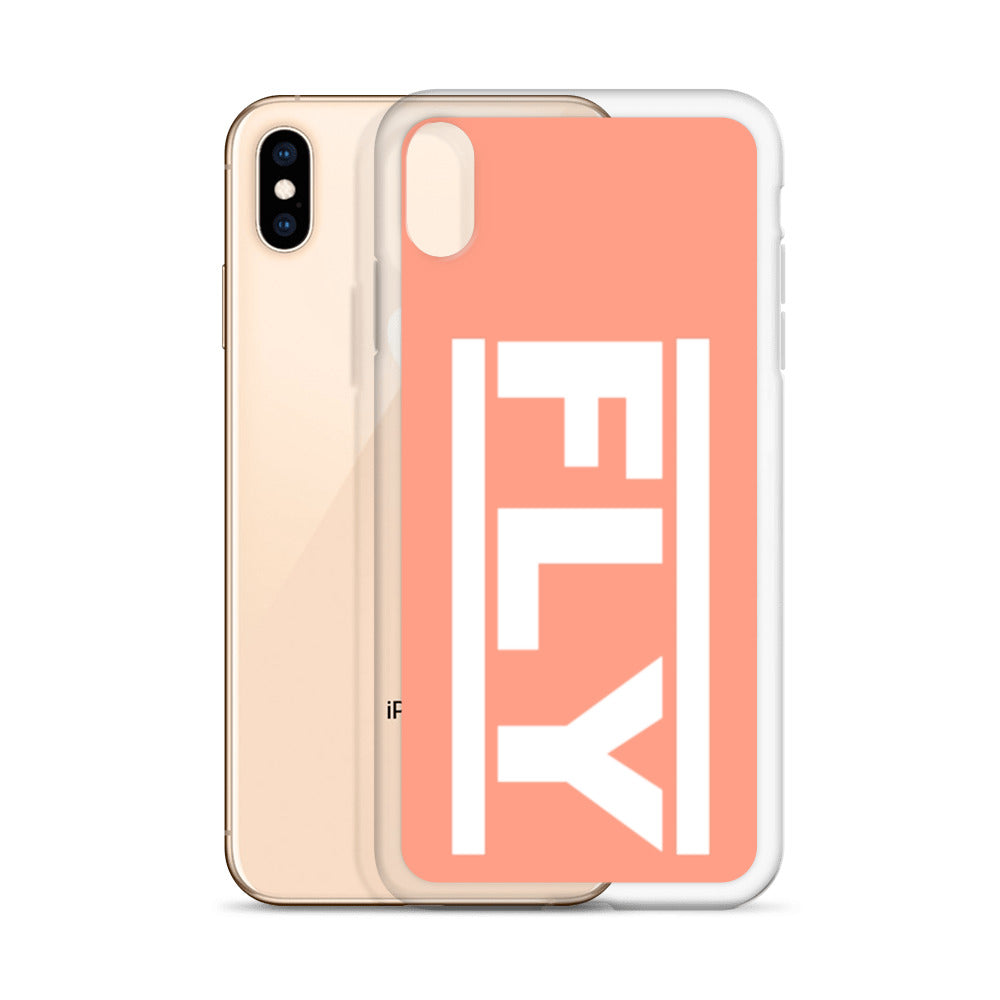 Peach FLY iPhone Case