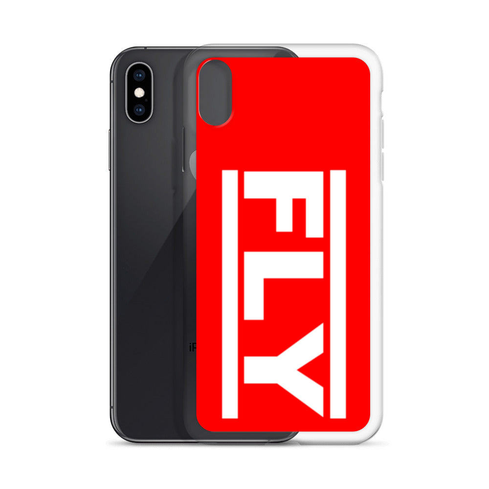 Red FLY iPhone Case