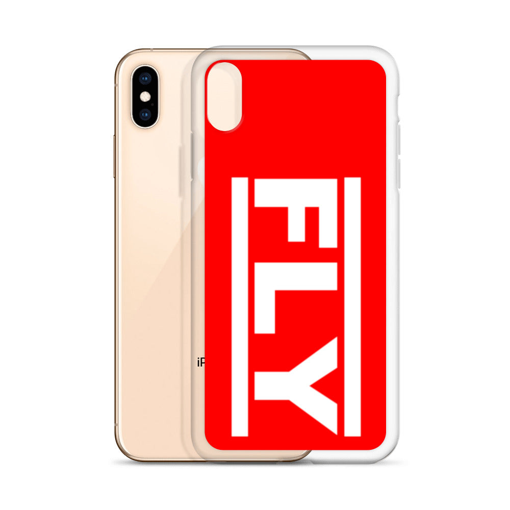 Red FLY iPhone Case