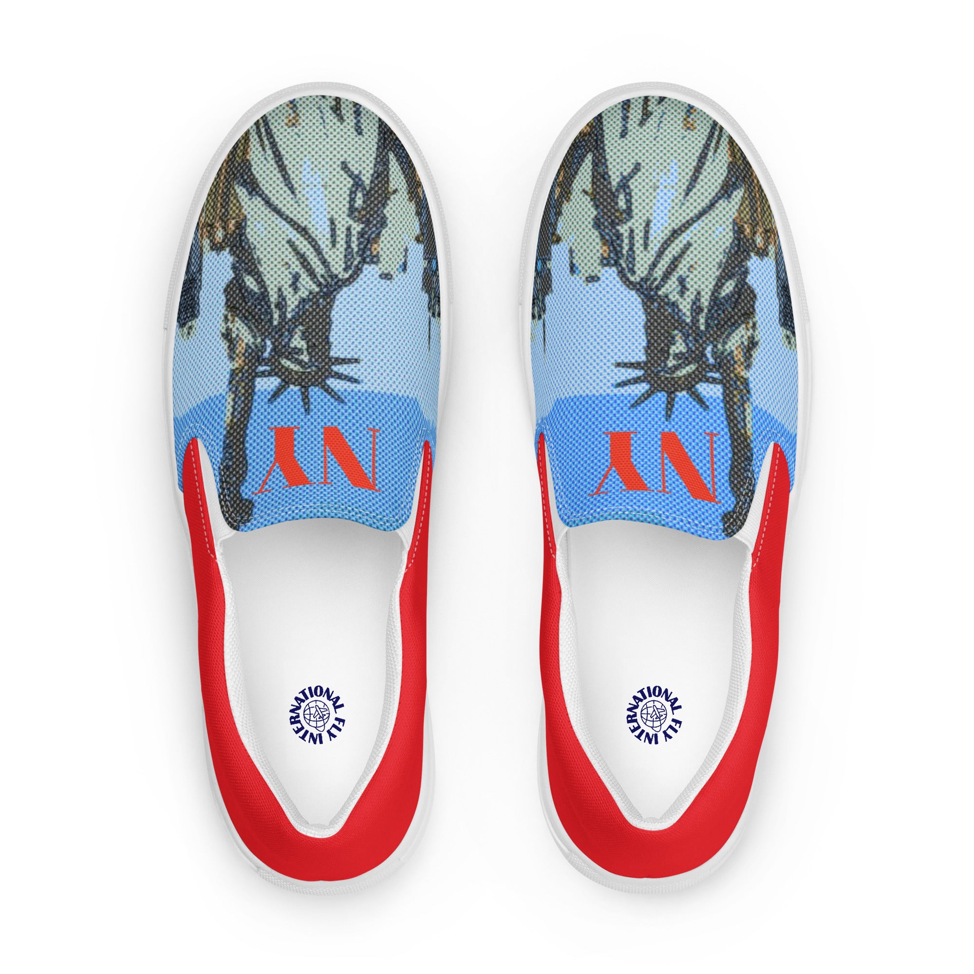 New York Men’s Slip - On Canvas Shoes