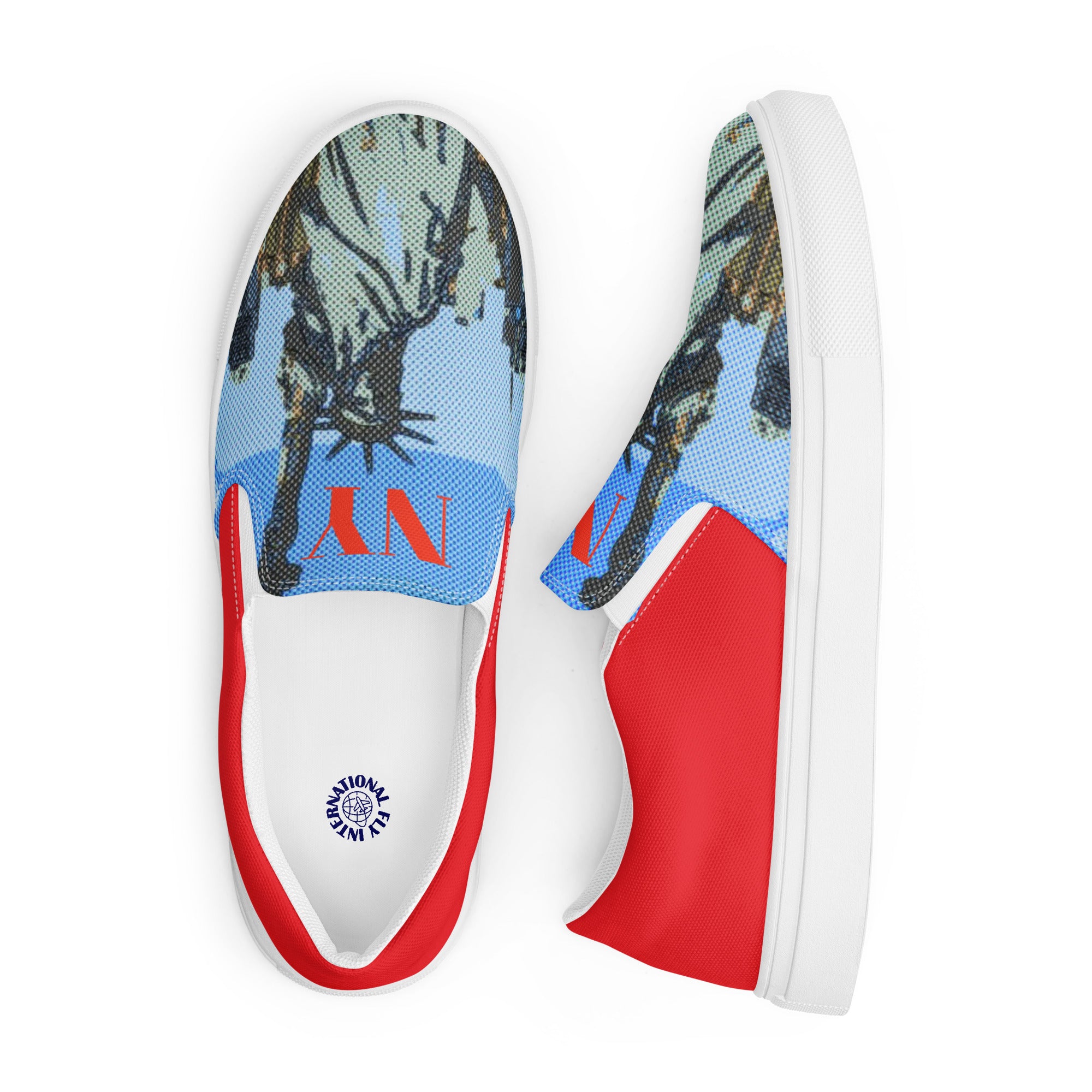 New York Men’s Slip - On Canvas Shoes
