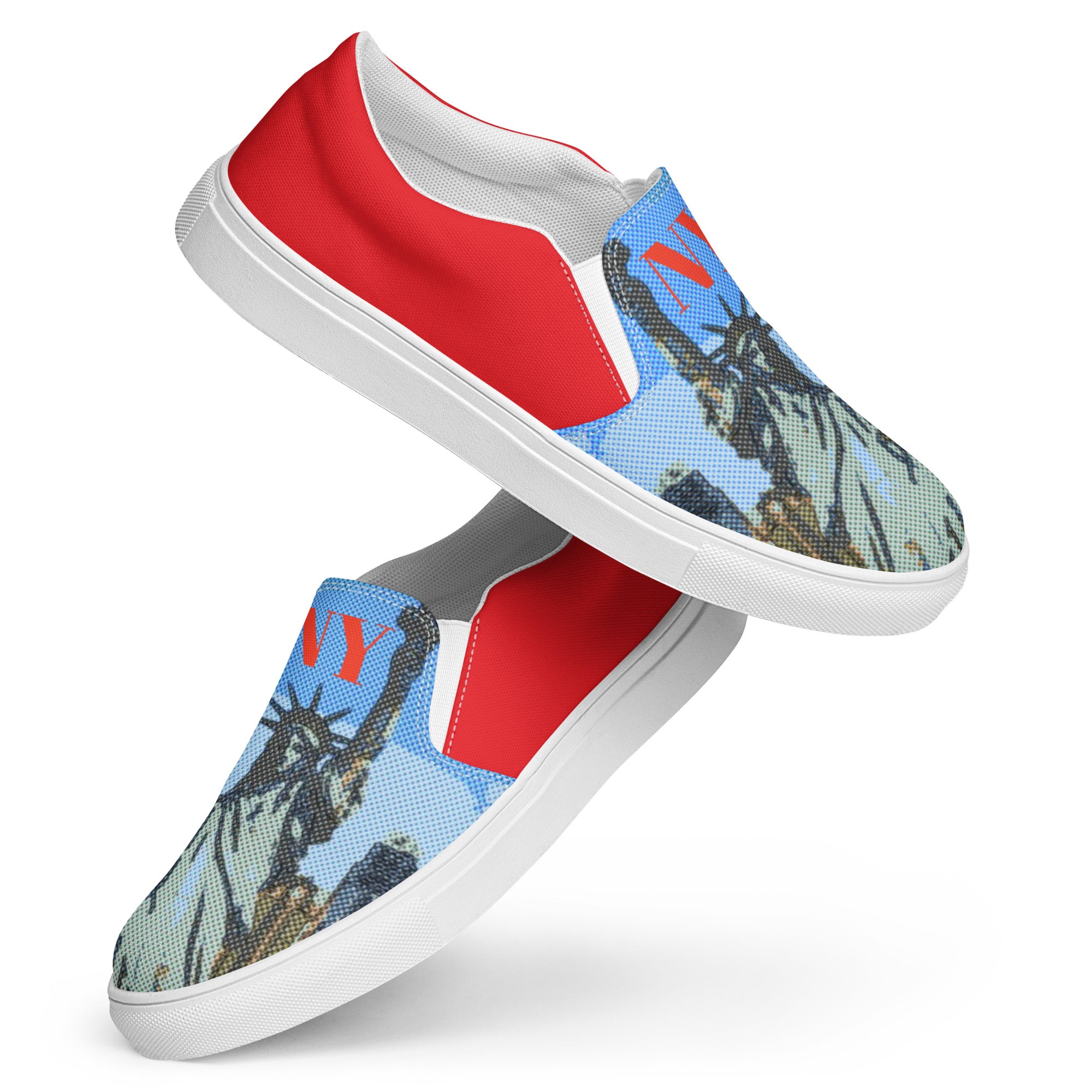 New York Men’s Slip - On Canvas Shoes