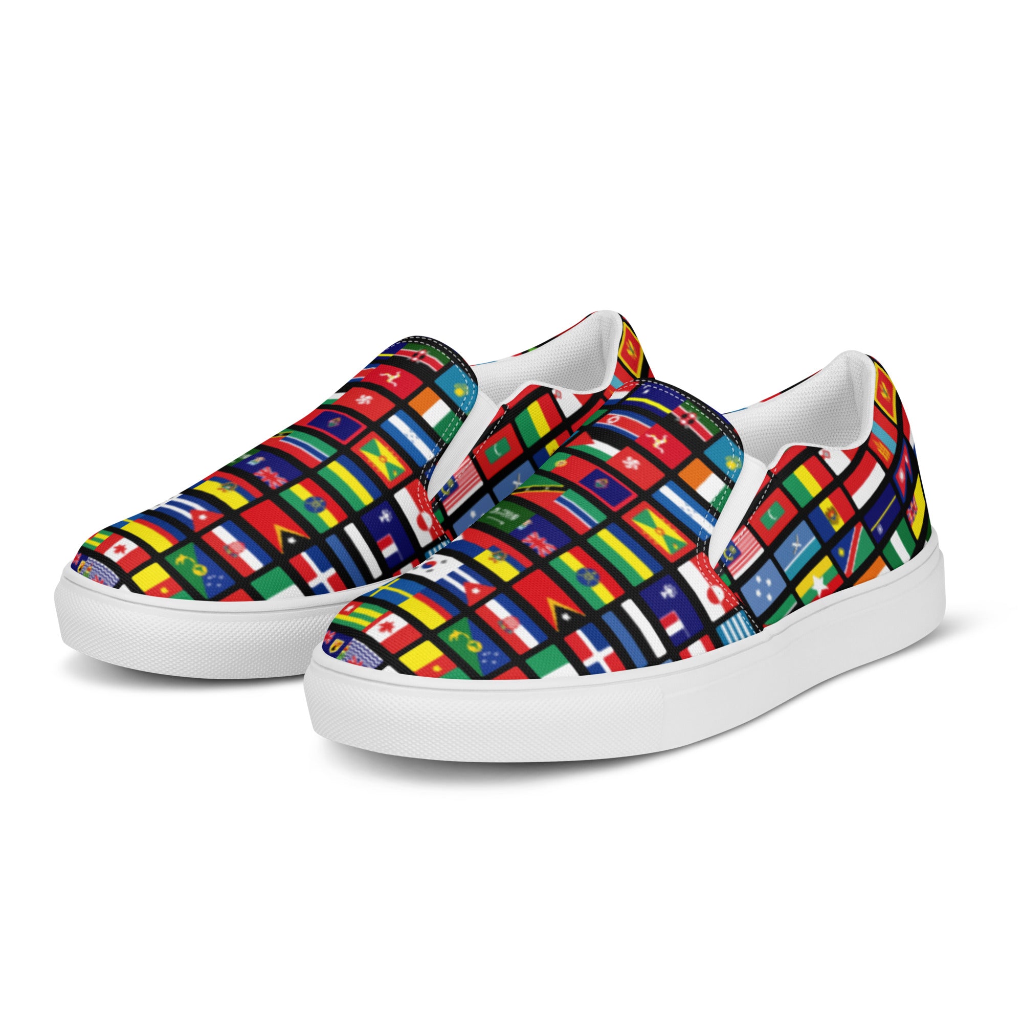 World Lag Men’s Slip - On Canvas  Shoes