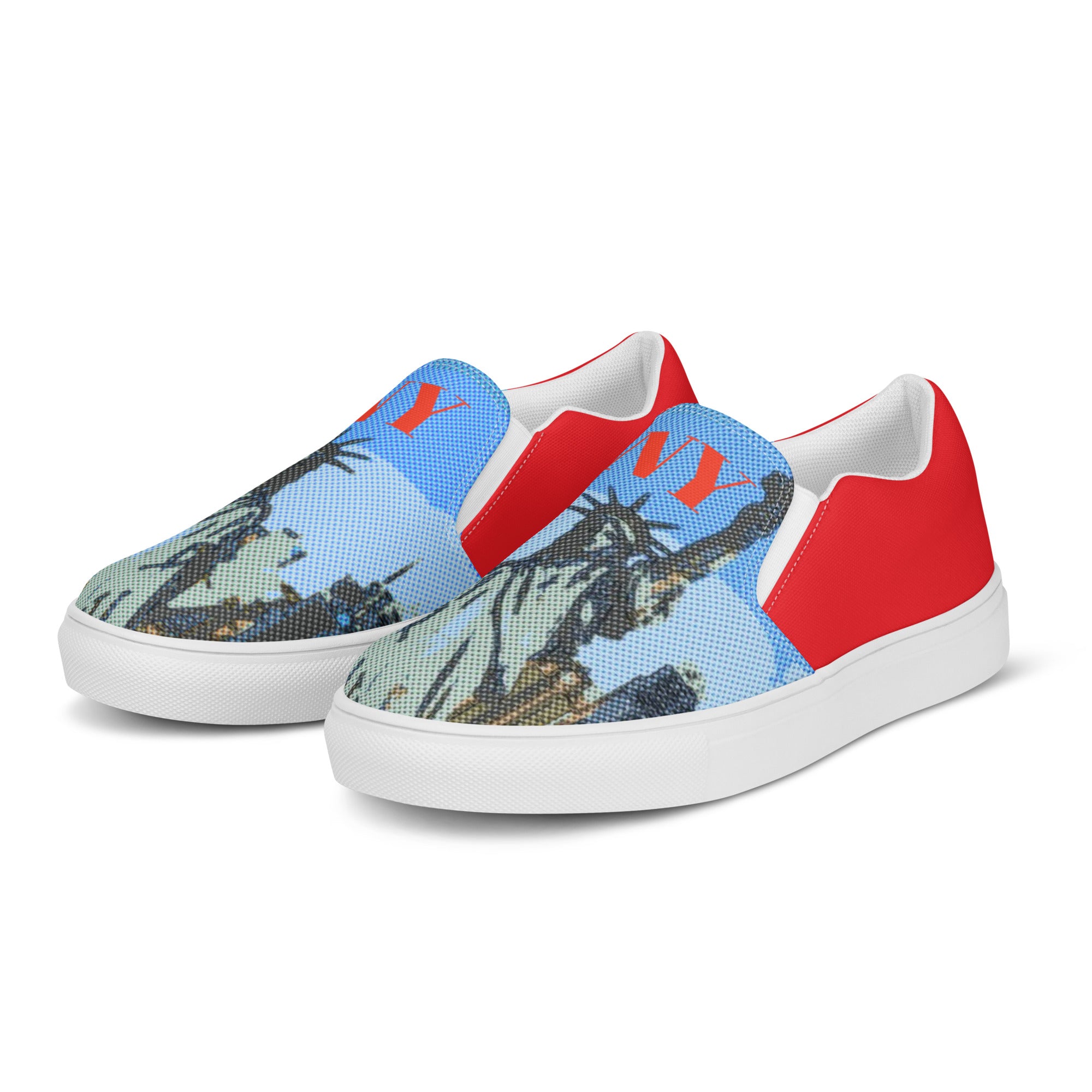 New York Men’s Slip - On Canvas Shoes