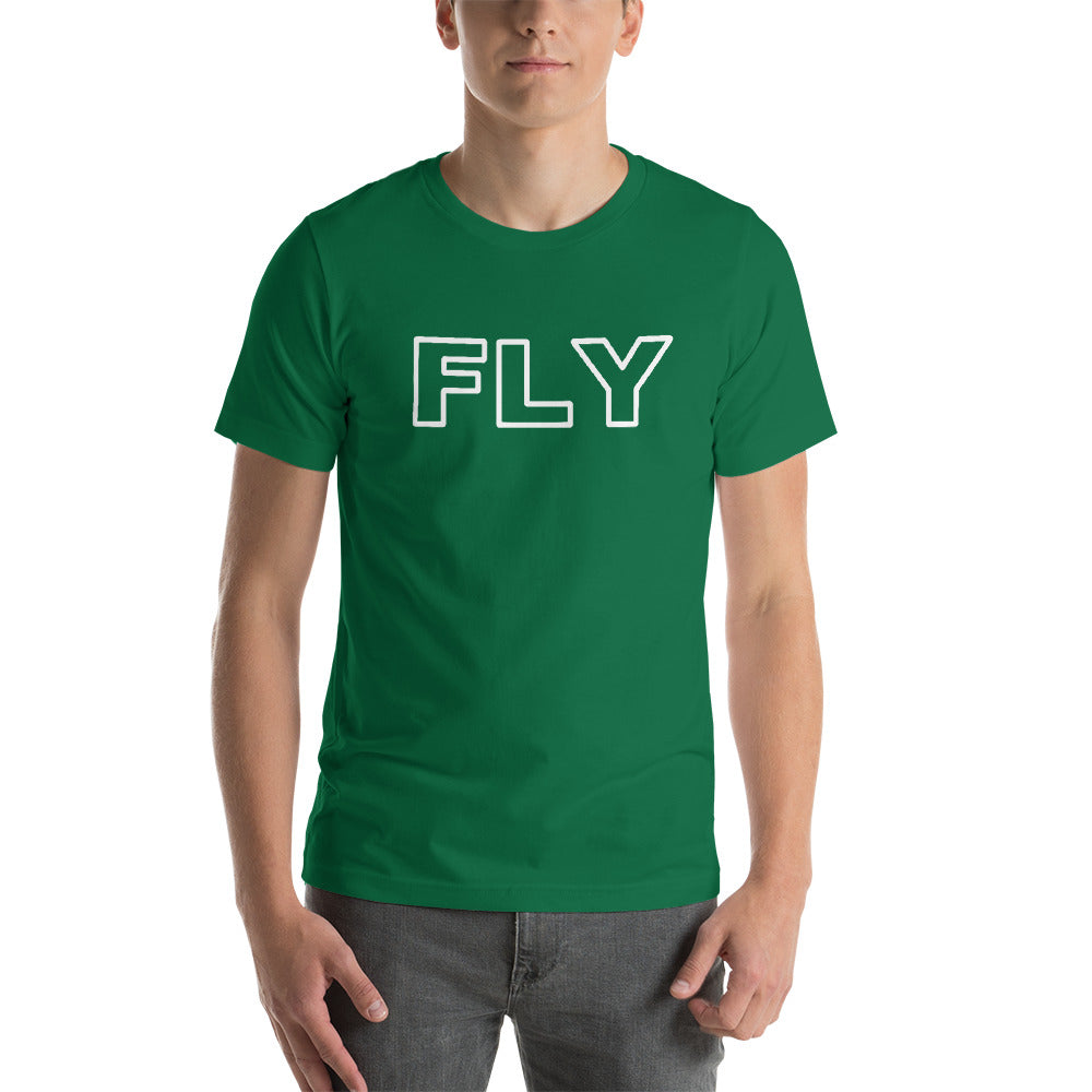 Fly Out Line Short-Sleeve Unisex T-Shirt