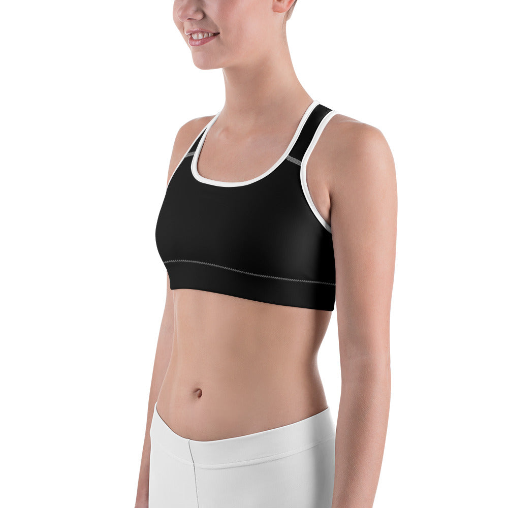 Black Sports bra