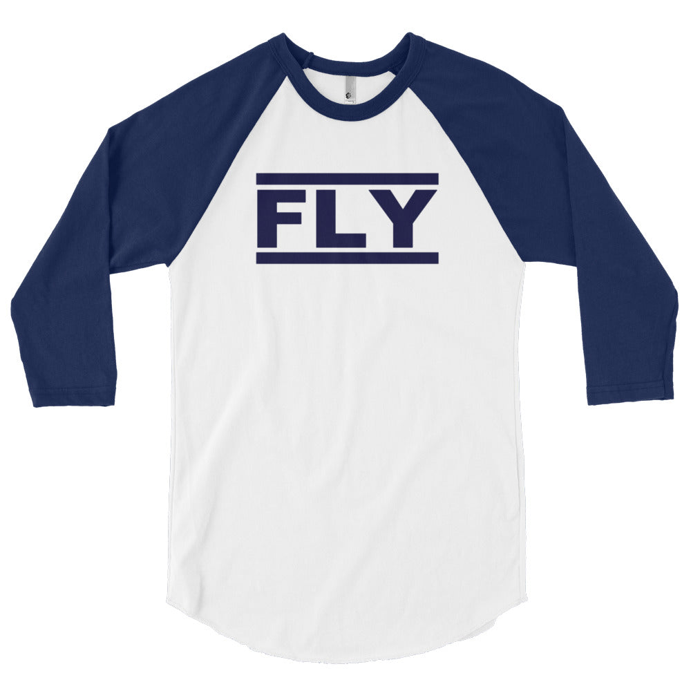 FLY 3/4 sleeve raglan shirt