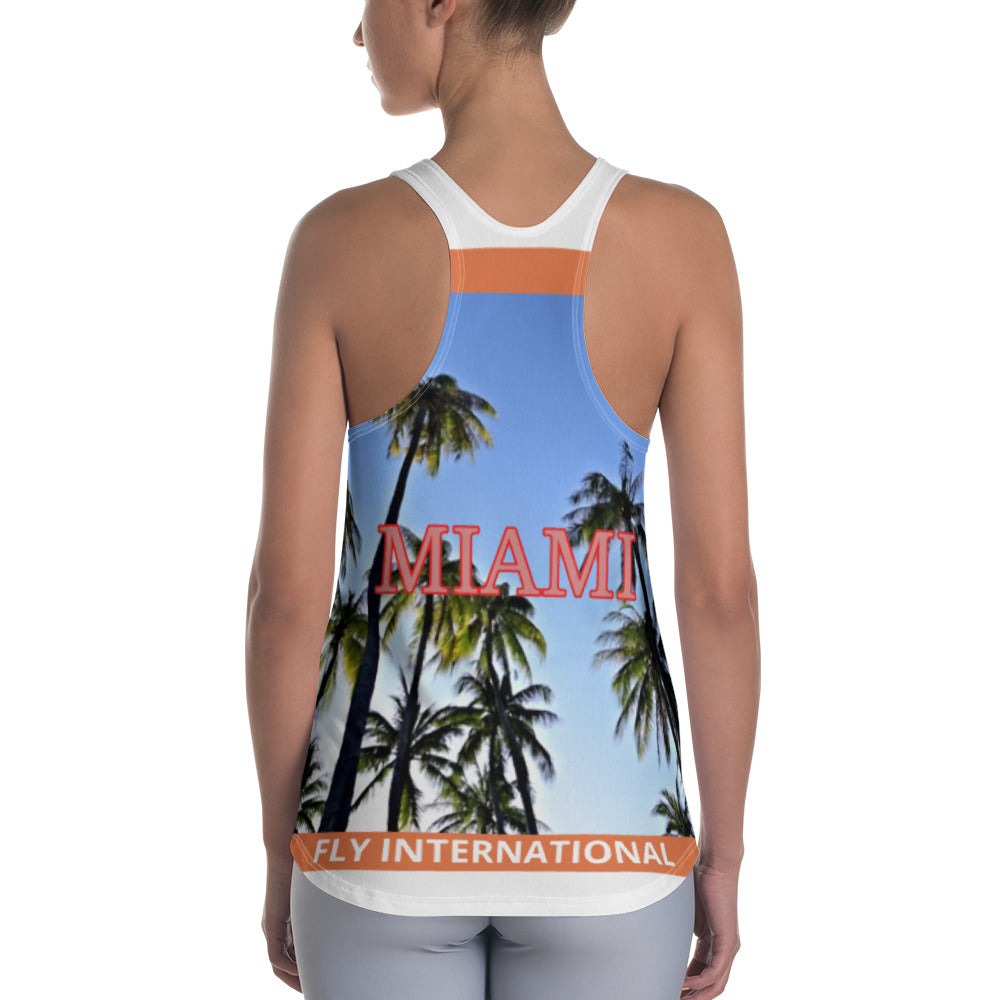 MIAMI Women's Racer Back Tank