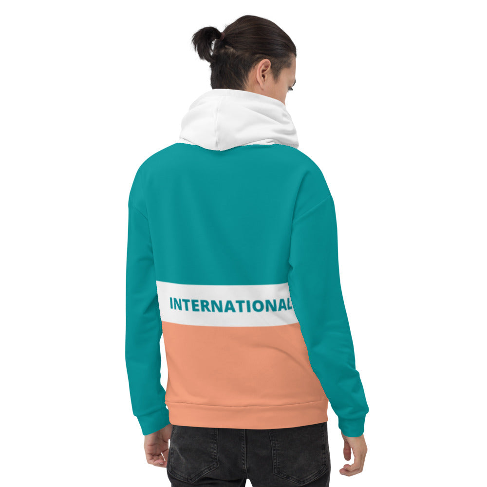 Aqua Cantaloupe Unisex Hoodie