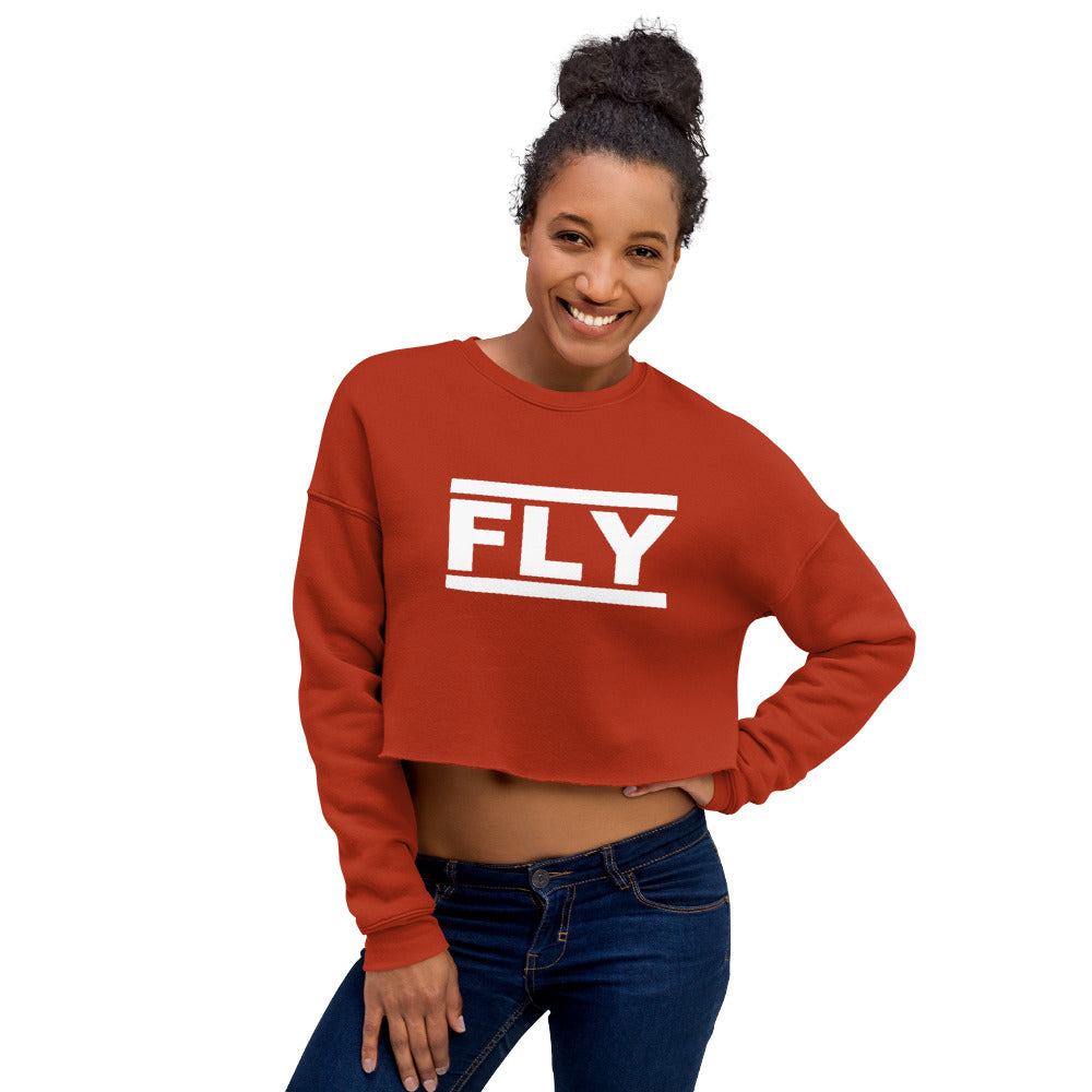 Fly International Crop Sweatshirt