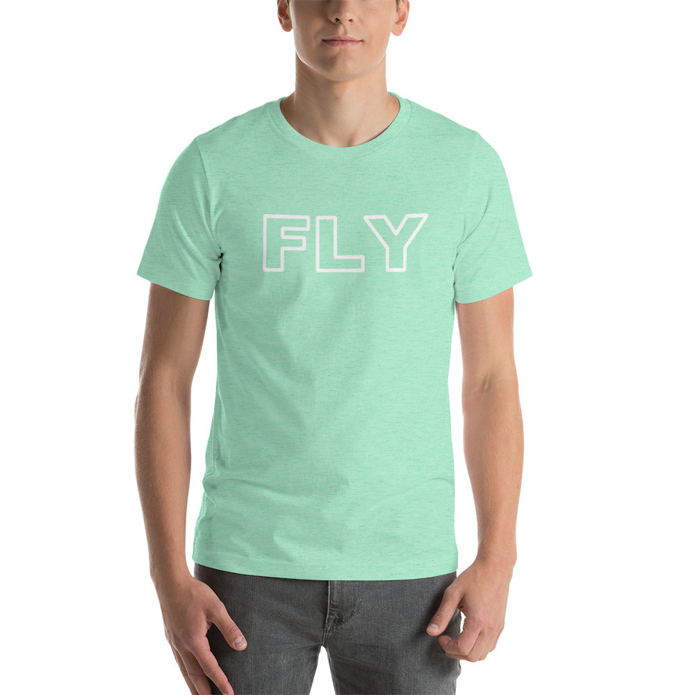 Fly Out Line Short-Sleeve Unisex T-Shirt