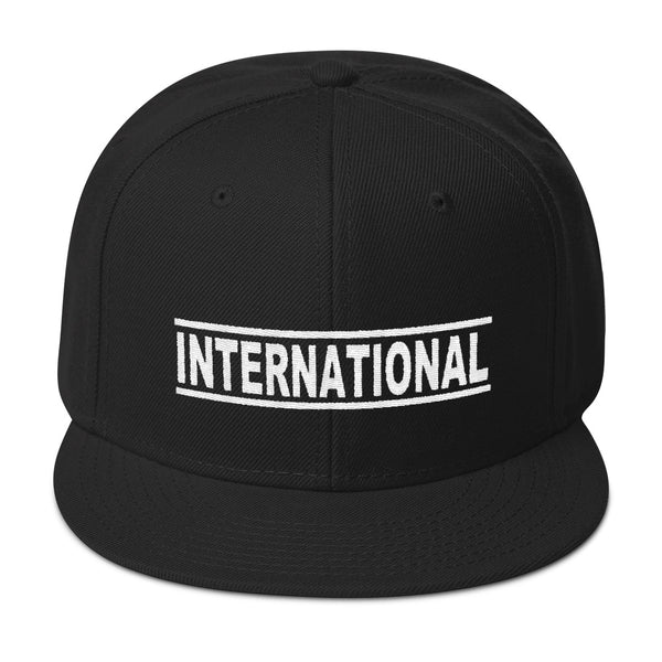 International Snap back Hat