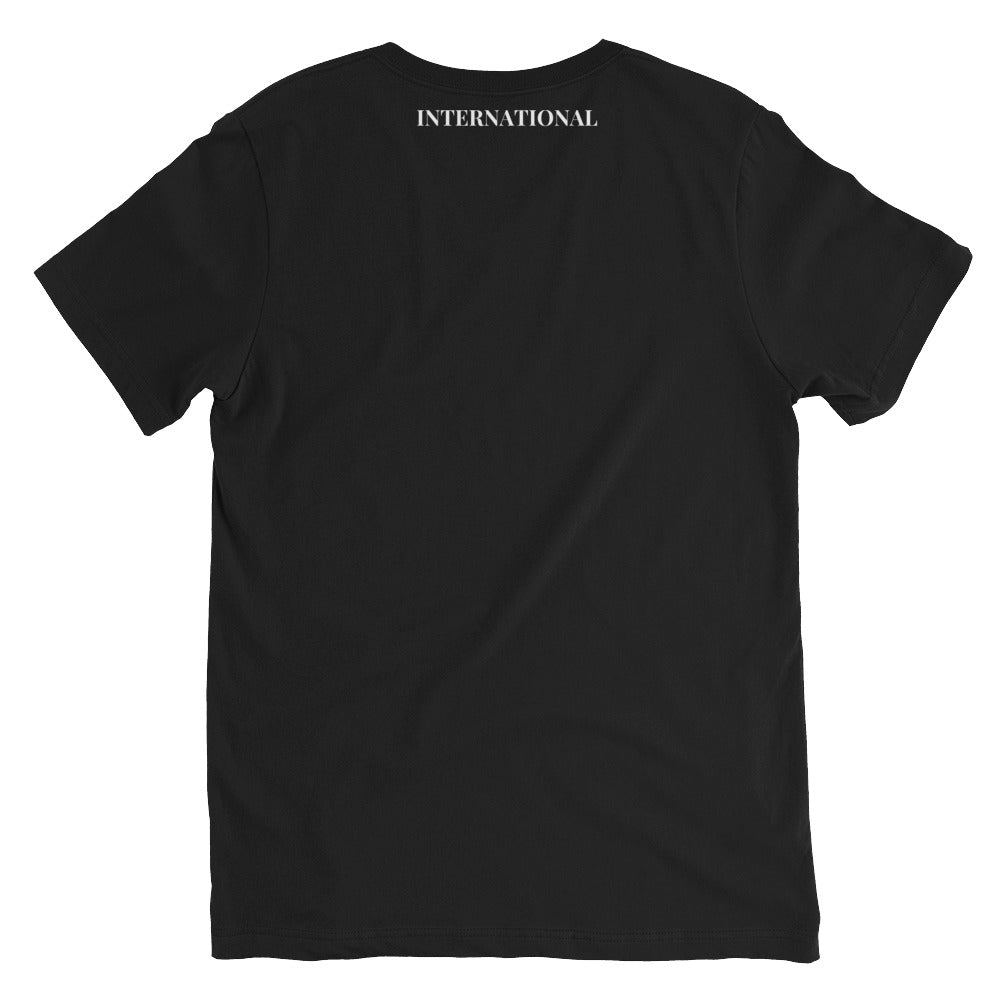 Savanna Unisex Short Sleeve V-Neck T-Shirt