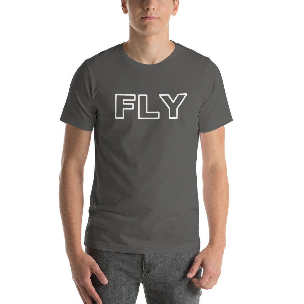 Fly Out Line Short-Sleeve Unisex T-Shirt