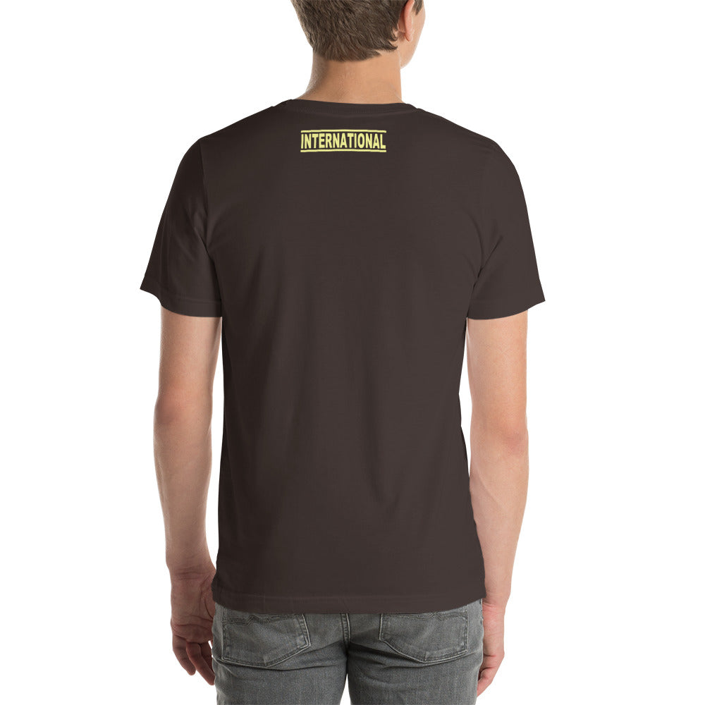 Fly International ( Yellow Edition ) Short-Sleeve Unisex T-Shirt