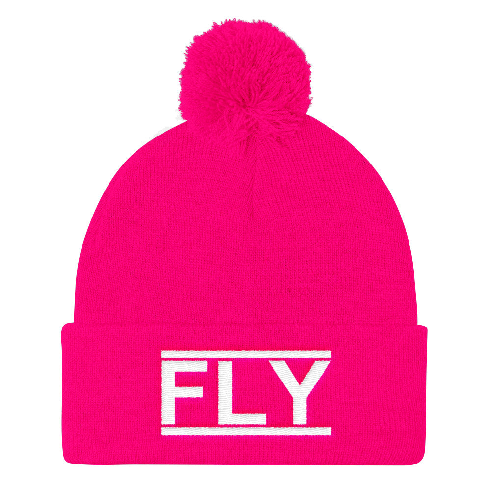 Fly International Pom Pom Knit Cap