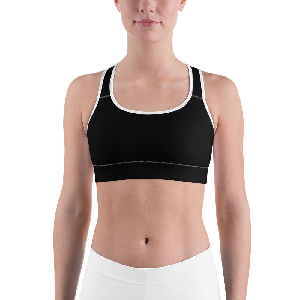 Black Sports bra