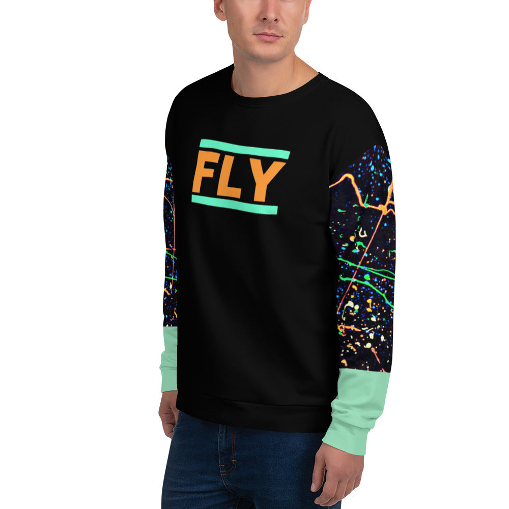 Neon Fly Unisex Sweatshirt