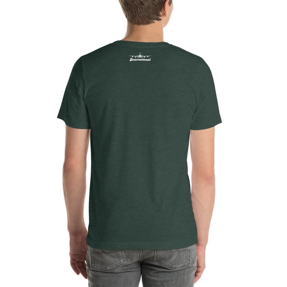 Fly Out Line Short-Sleeve Unisex T-Shirt