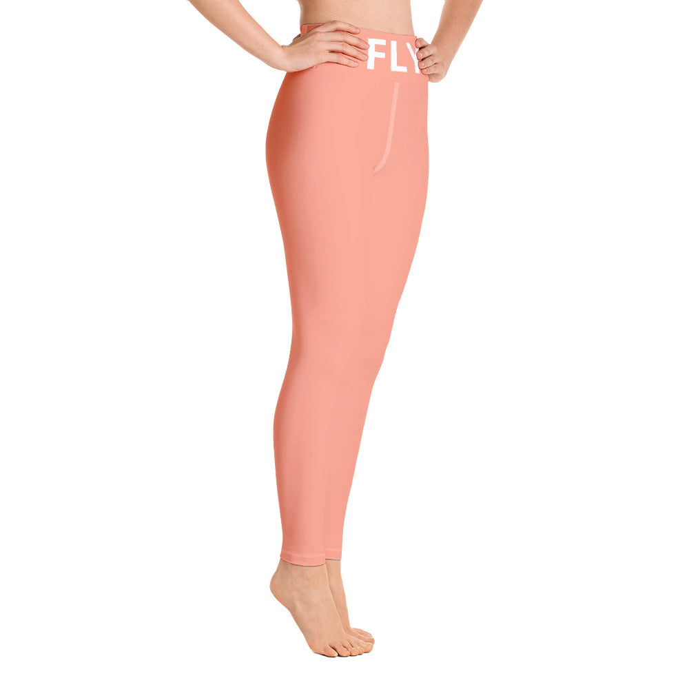 Peach Yoga Leggings