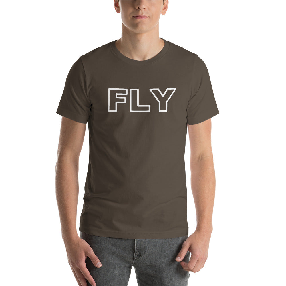 Fly Out Line Short-Sleeve Unisex T-Shirt