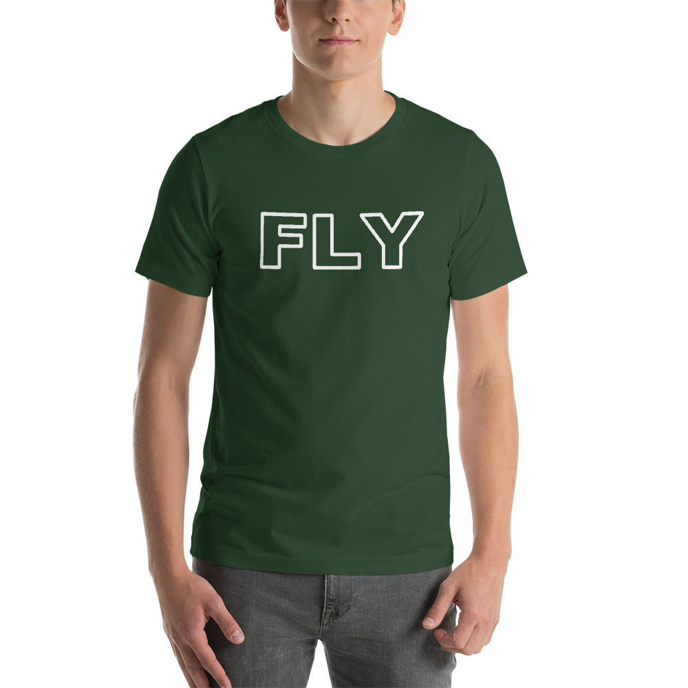 Fly Out Line Short-Sleeve Unisex T-Shirt
