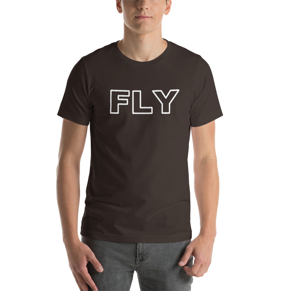 Fly Out Line Short-Sleeve Unisex T-Shirt