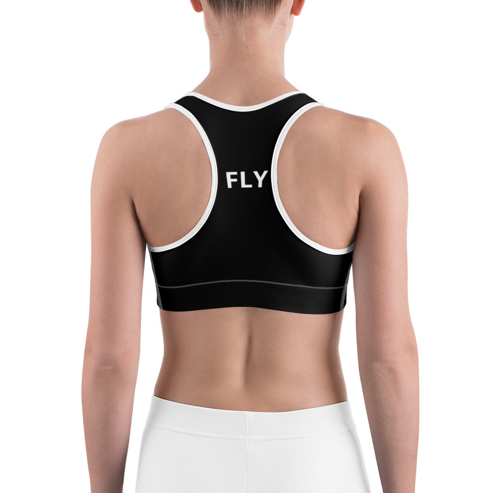 Black Sports bra