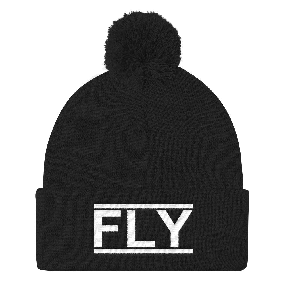 Fly International Pom Pom Knit Cap