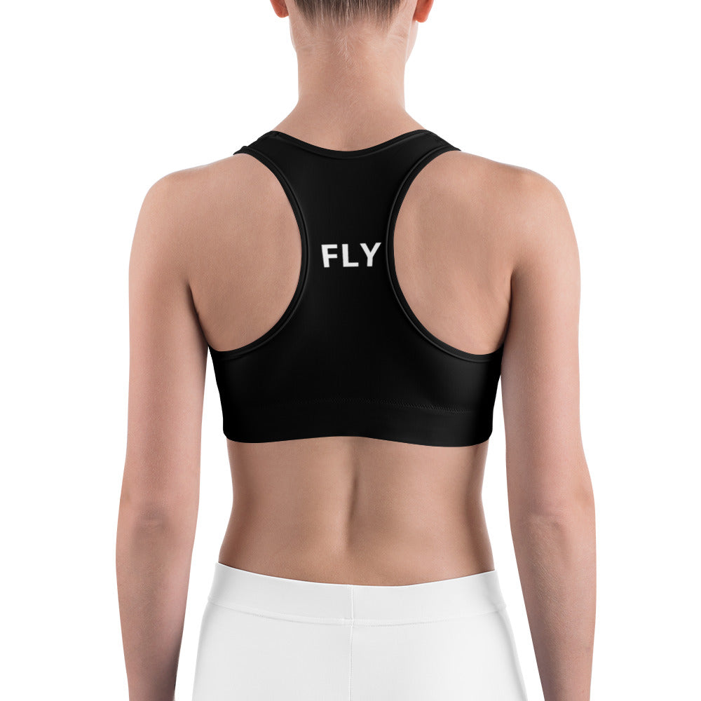 Black Sports bra
