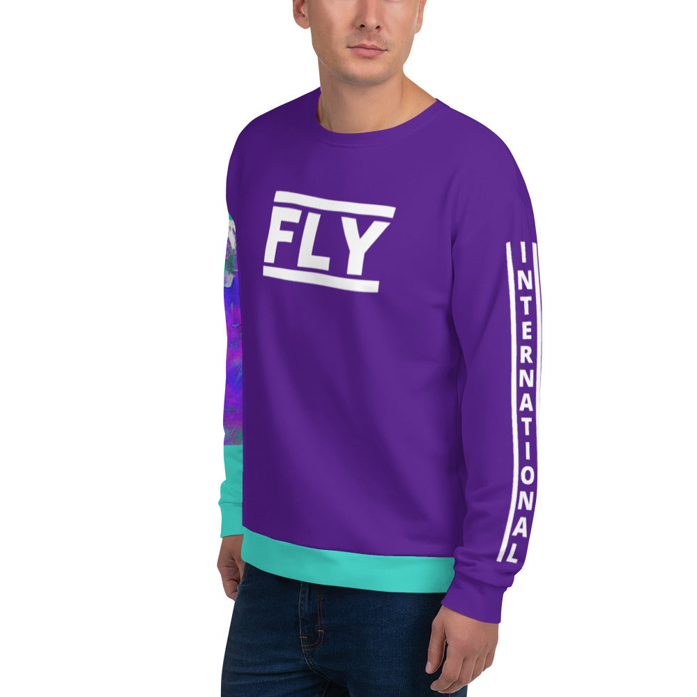 Purple Rain Unisex Sweatshirt
