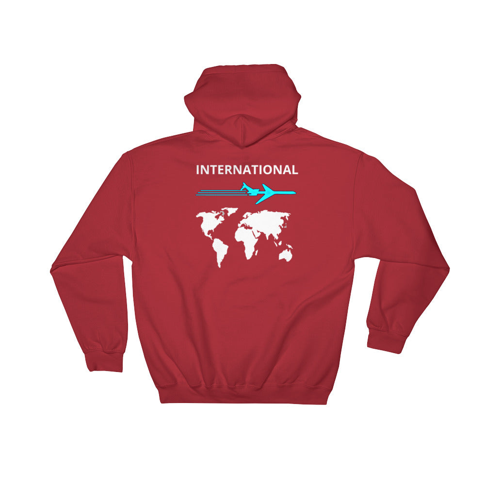 Blue Jet Hooded Sweatshirt