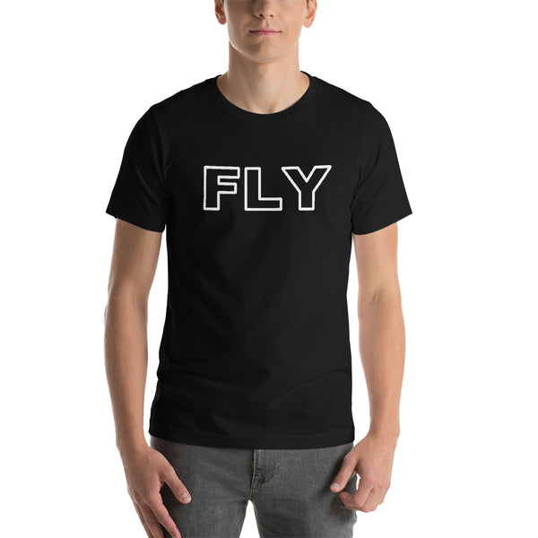 Fly Out Line Short-Sleeve Unisex T-Shirt
