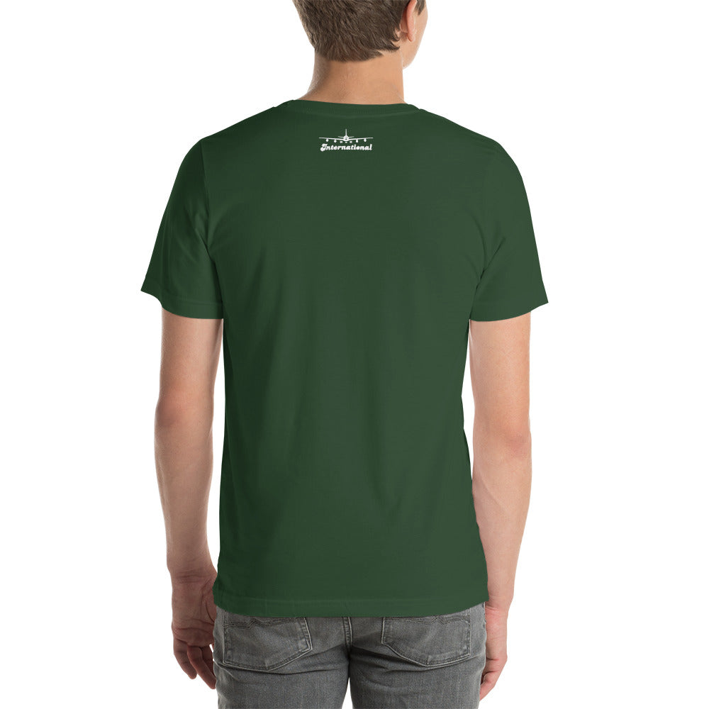 Fly Out Line Short-Sleeve Unisex T-Shirt