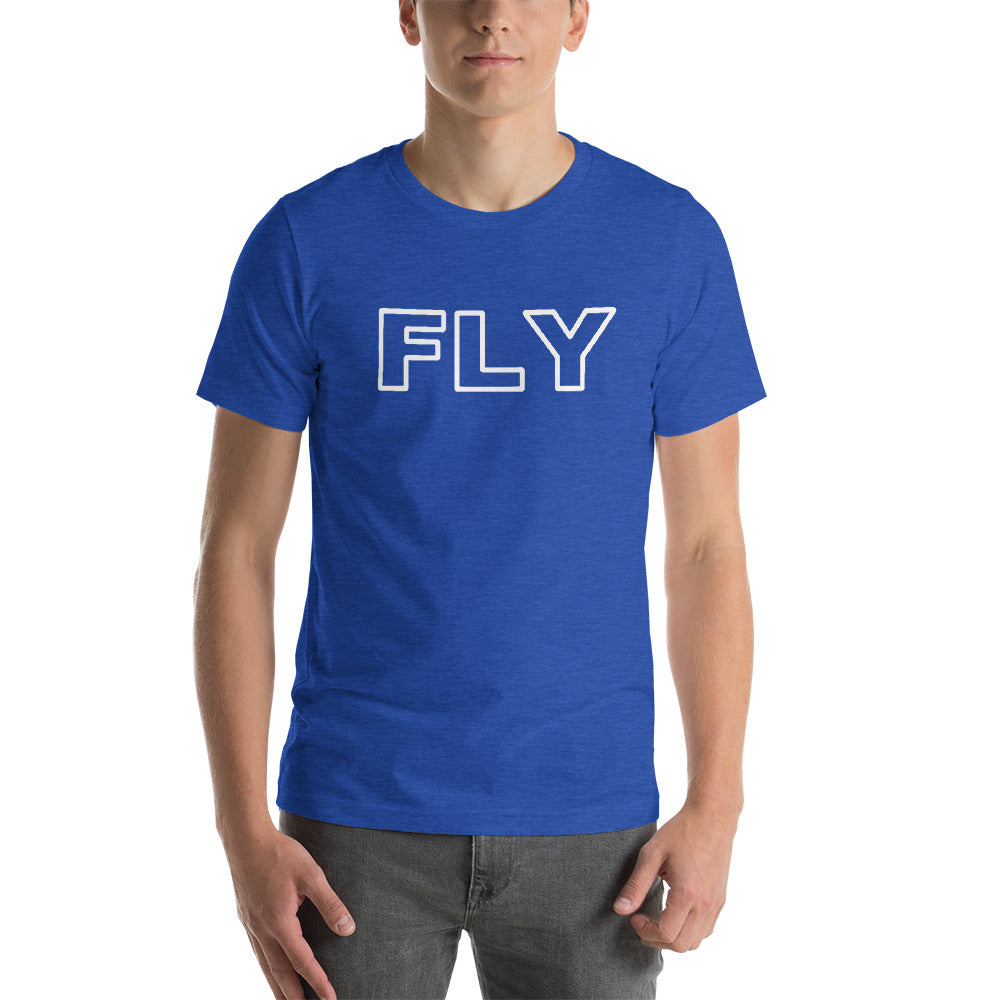 Fly Out Line Short-Sleeve Unisex T-Shirt