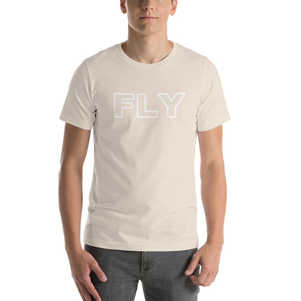Fly Out Line Short-Sleeve Unisex T-Shirt