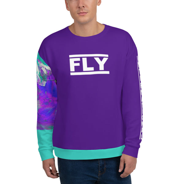 Purple Rain Unisex Sweatshirt