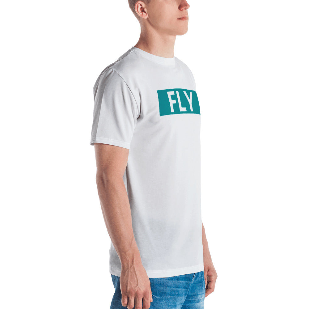 Aqua Strip Men's T-shirt
