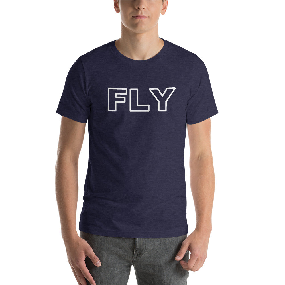 Fly Out Line Short-Sleeve Unisex T-Shirt