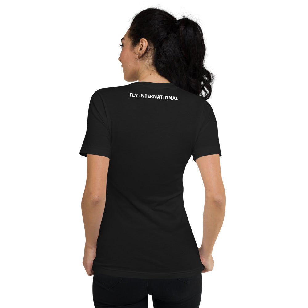 Tokyo Unisex Short Sleeve V-Neck T-Shirt
