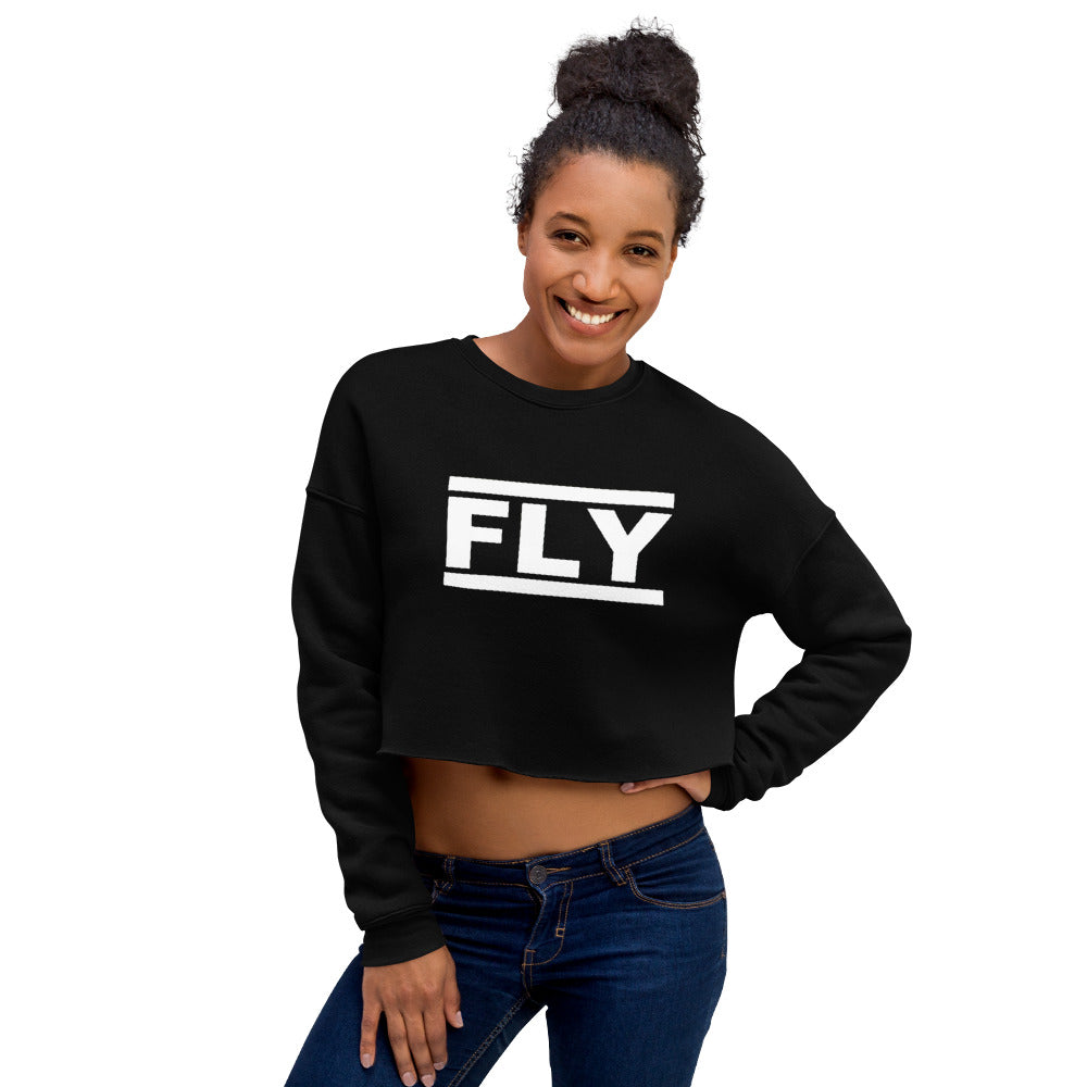 Fly International Crop Sweatshirt