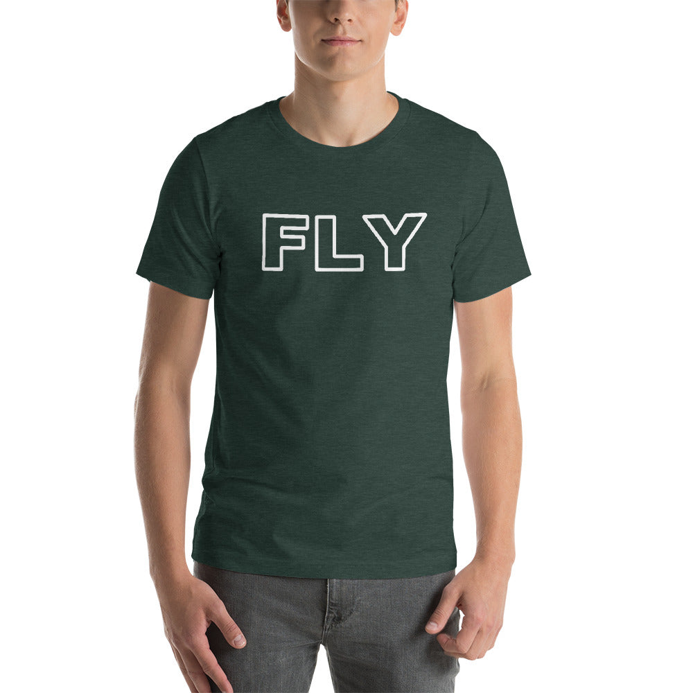 Fly Out Line Short-Sleeve Unisex T-Shirt