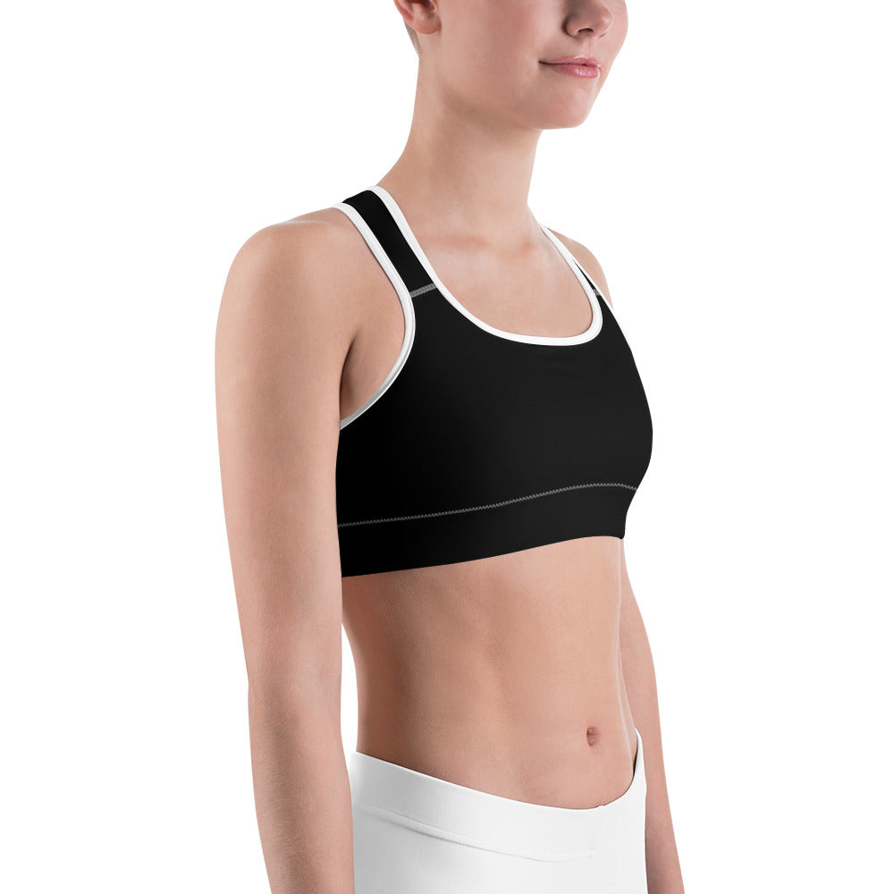 Black Sports bra