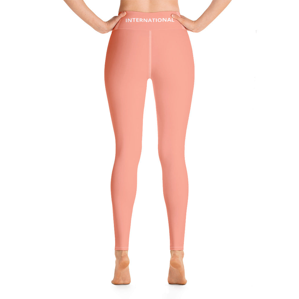 Peach Yoga Leggings