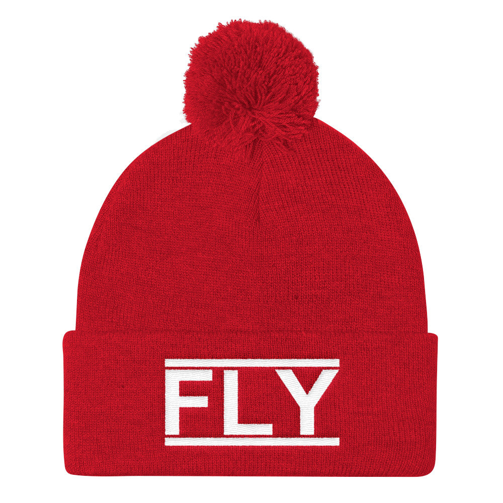 Fly International Pom Pom Knit Cap