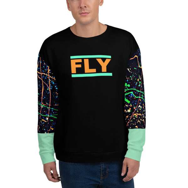 Neon Fly Unisex Sweatshirt