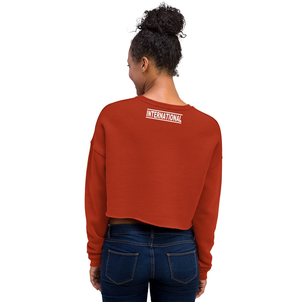 Fly International Crop Sweatshirt
