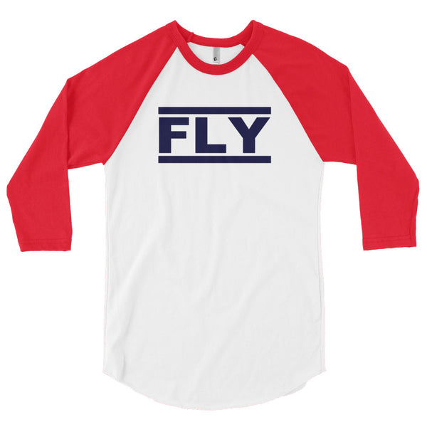 FLY 3/4 sleeve raglan shirt