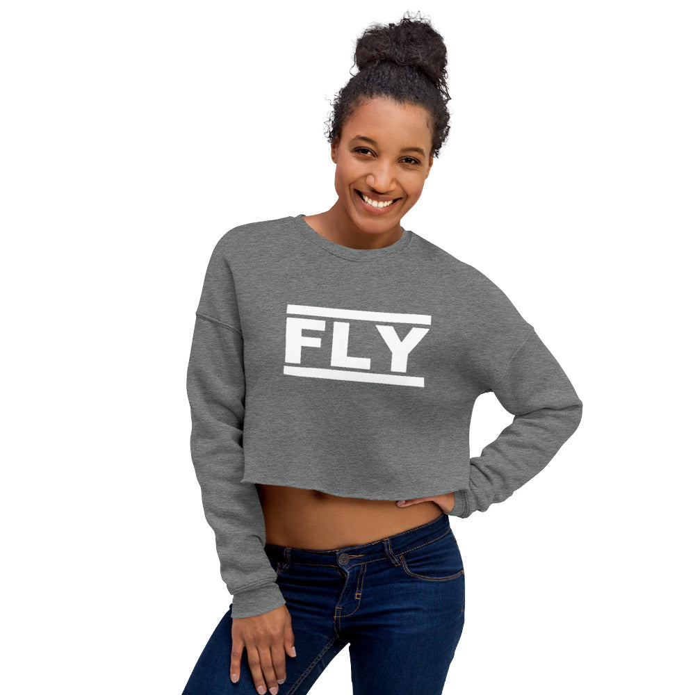 Fly International Crop Sweatshirt