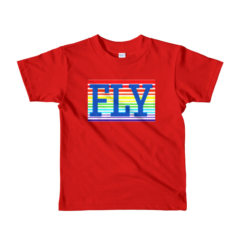 Rainbow Boulevard Short Sleeve kids t-shirt